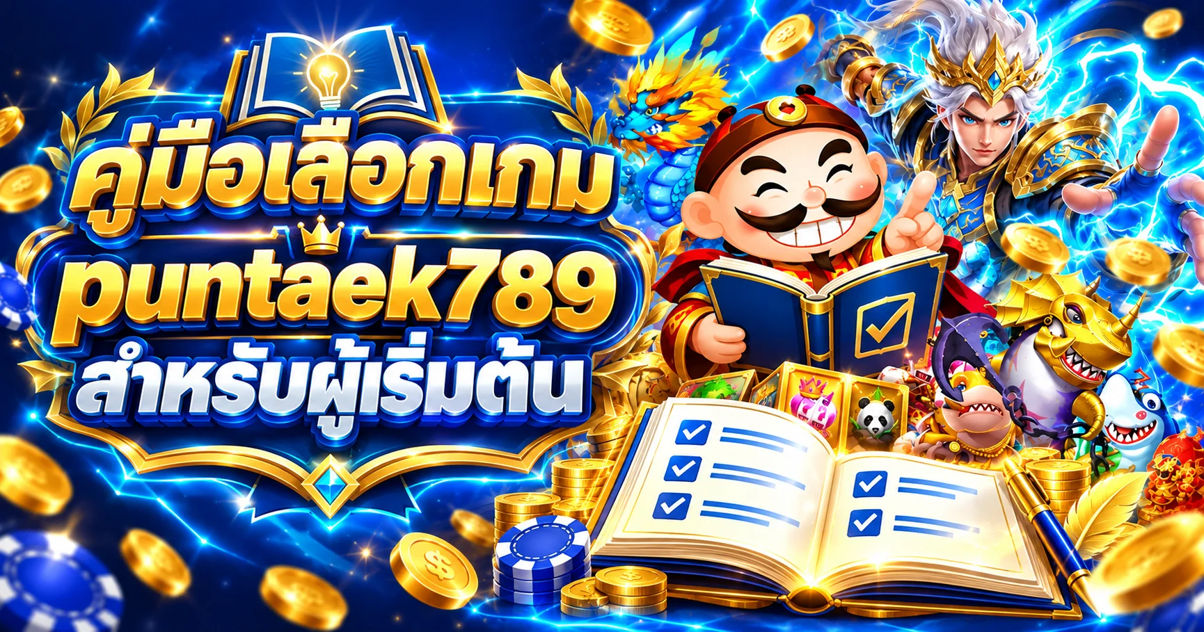 puntaek789 ทางเข้า สมัคร และเลือกเกมสำหรับผู้เริ่มต้น